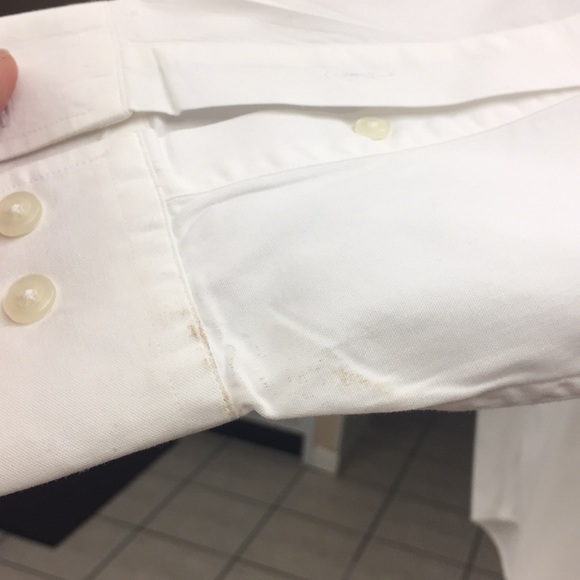 Nautica button down dress shirt. - Picture 4 of 5